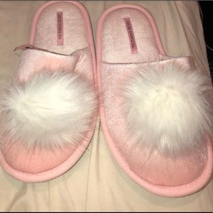 Victoria’s Secret Pom Pom slippers